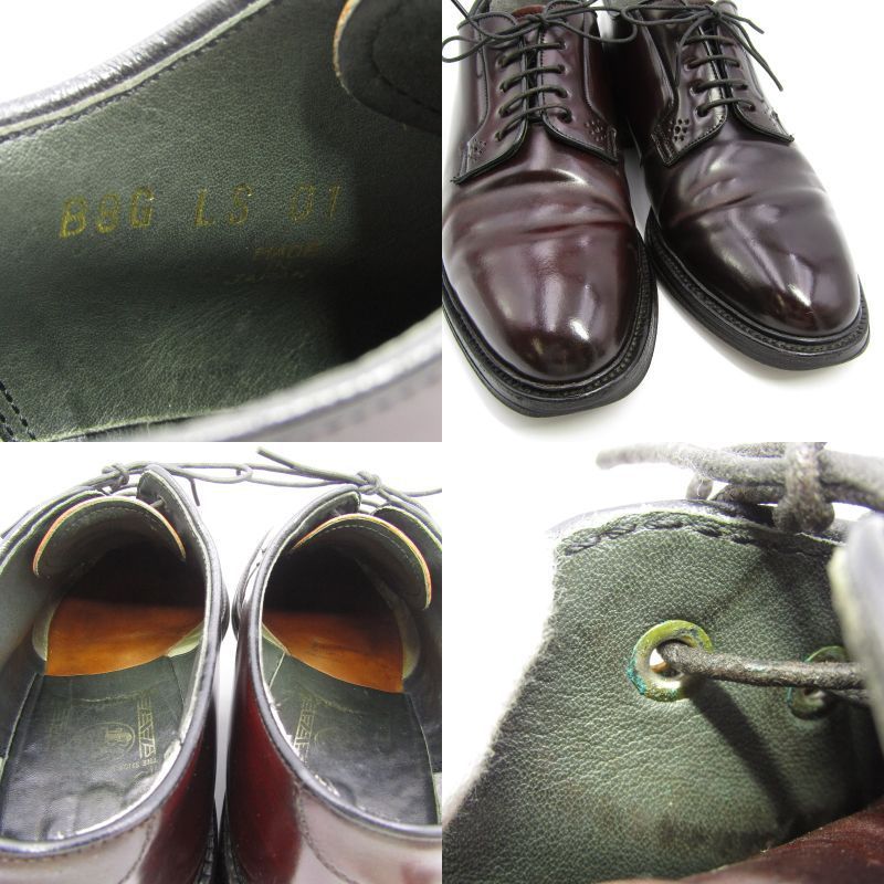 JOHNSTON & MURPHY ジョンストン＆マーフィー US7 25cm プレーントゥ