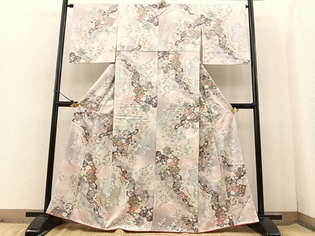 平和屋着物▽和装小物 八掛まとめて10点 色無地 暈し染め 逸品