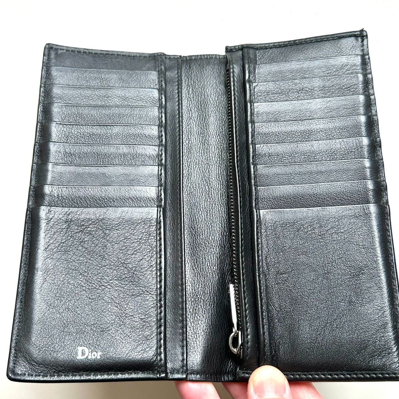AMH19 バーバリー 美品 ノヴァチェック ラウンドファスナー長