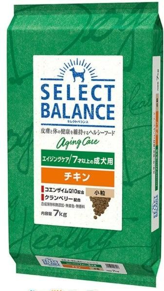 セレクトバランス エイジングケア チキン 小粒 7kg