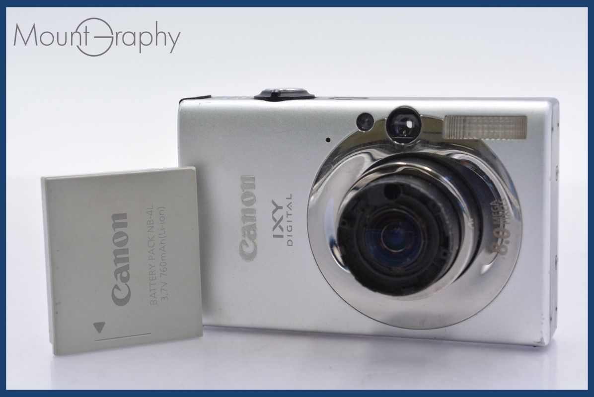 ☆ジャンク特価☆ キヤノン Canon IXY DIGITAL 20 IS 3x バッテリー 