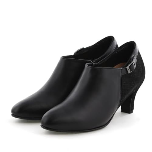 HIMIKO ヒミコ ヒールブーティ 645301ブラック240