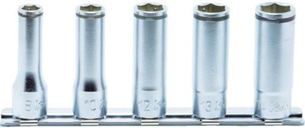 コーケン 3 8 9.5mm SQ. ナットグリップディープソケットレールセット 山下工業研究所 5ヶ組 RS3350M 5