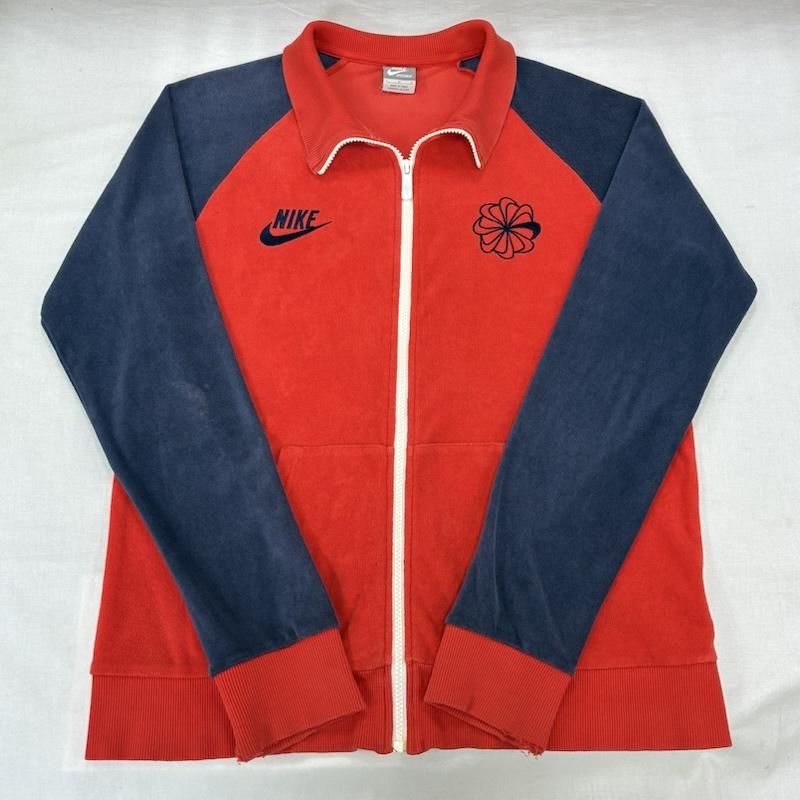 希少　00s　NIKE　風車　ロゴ刺繍　パイル地トラックジャケット　ビッグサイズ NIKE ナイキ ジャケット、上着 ジャンパー、ブルゾン 00's