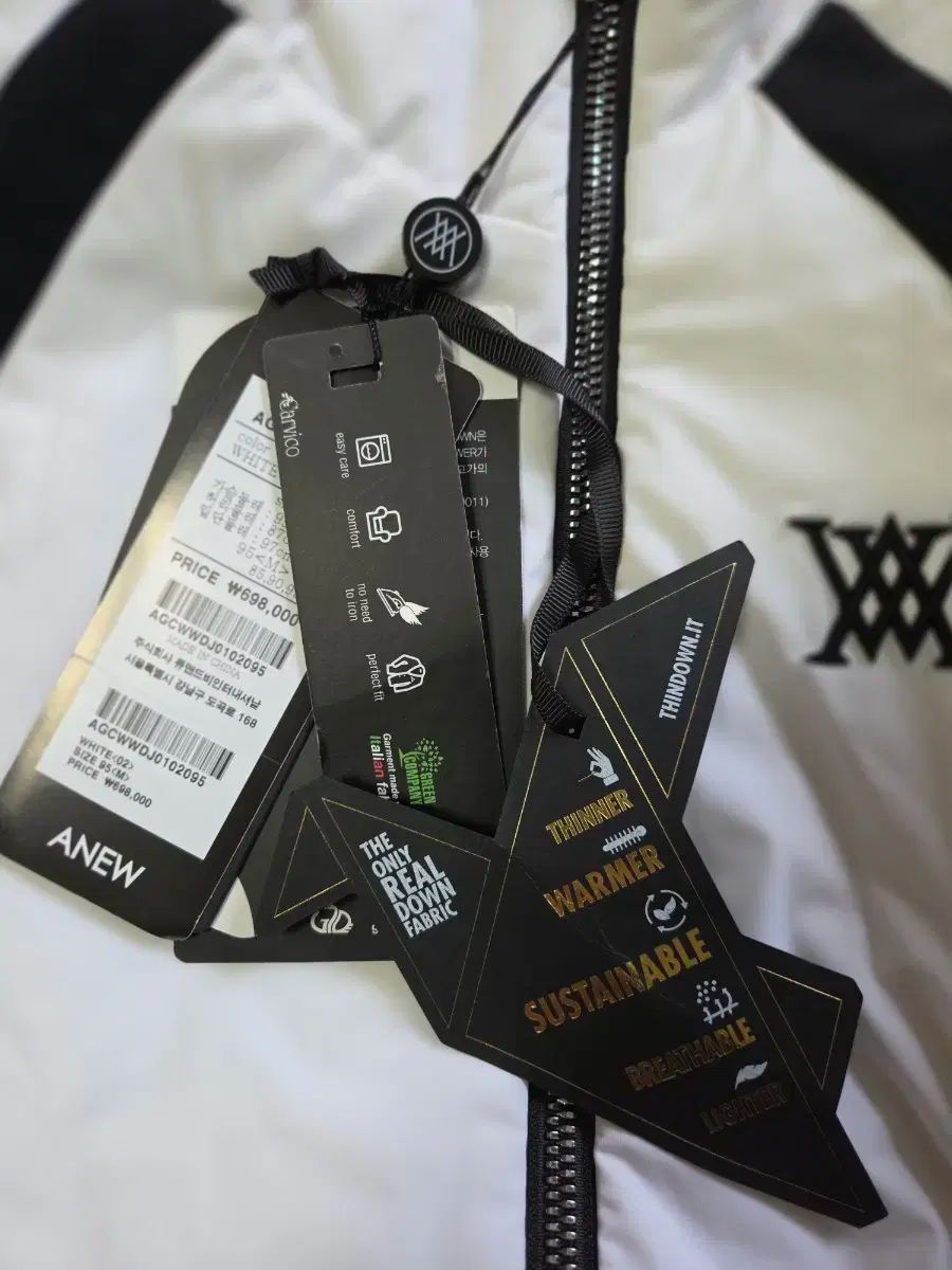 品数が豊富。 アニュー 本物正規品 ゴルフ レディース 新ダウン ハイブリッド ジャケット