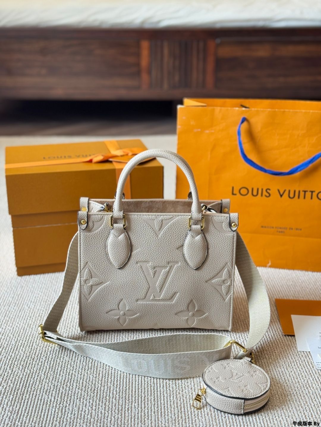 今日特価】LV Onthego 25cm ルイヴィトン オンザゴ 25 センチ 圧