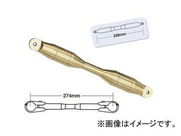 2輪 POSH Faith クイックリリースブレースシャフト FOR スーパーアップバー/ハイアップバー/ネオロッカーズバー他 C.ゴールド シャフトタイプ2 094267-12