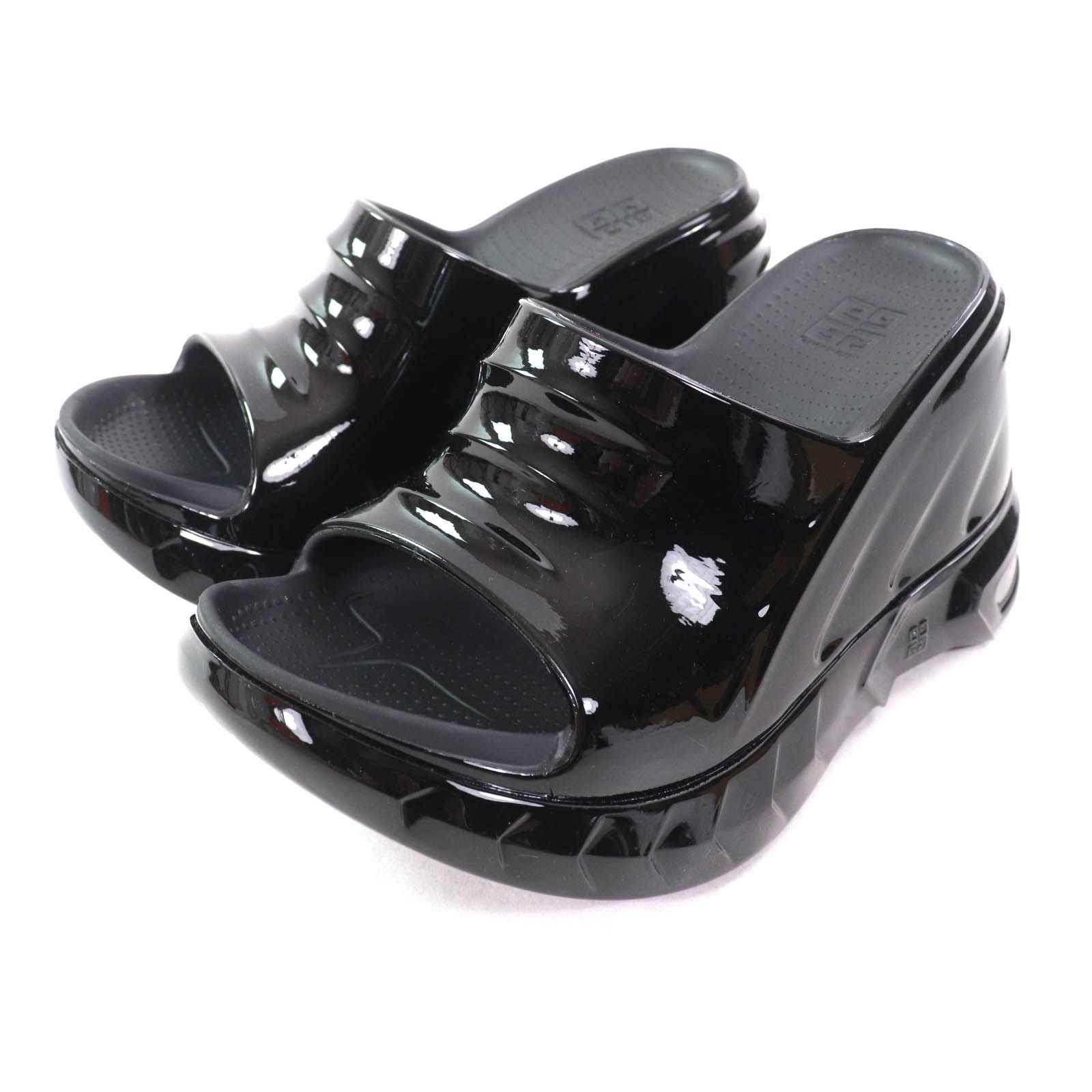 GIVENCHY ブラック サンダル 35 GIVENCHY サンダル サイズ35 1/2 黒
