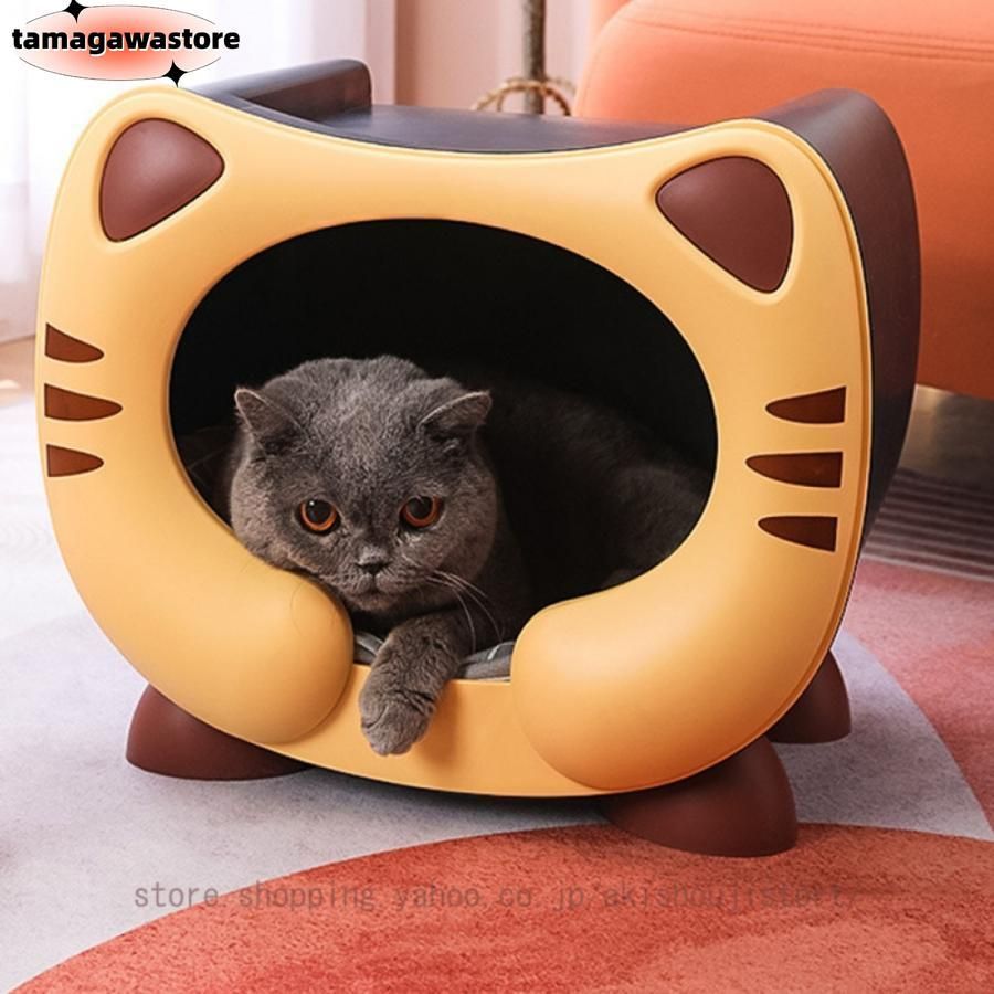 ペットハウス 屋外 猫 ハウス キャットハウス 猫小屋 犬小屋 外猫ハウス 防水 冬 夏 北欧 屋内 耐重 通気性 防寒 雨よけ プラスチック 小型犬 猫 防風 防雨