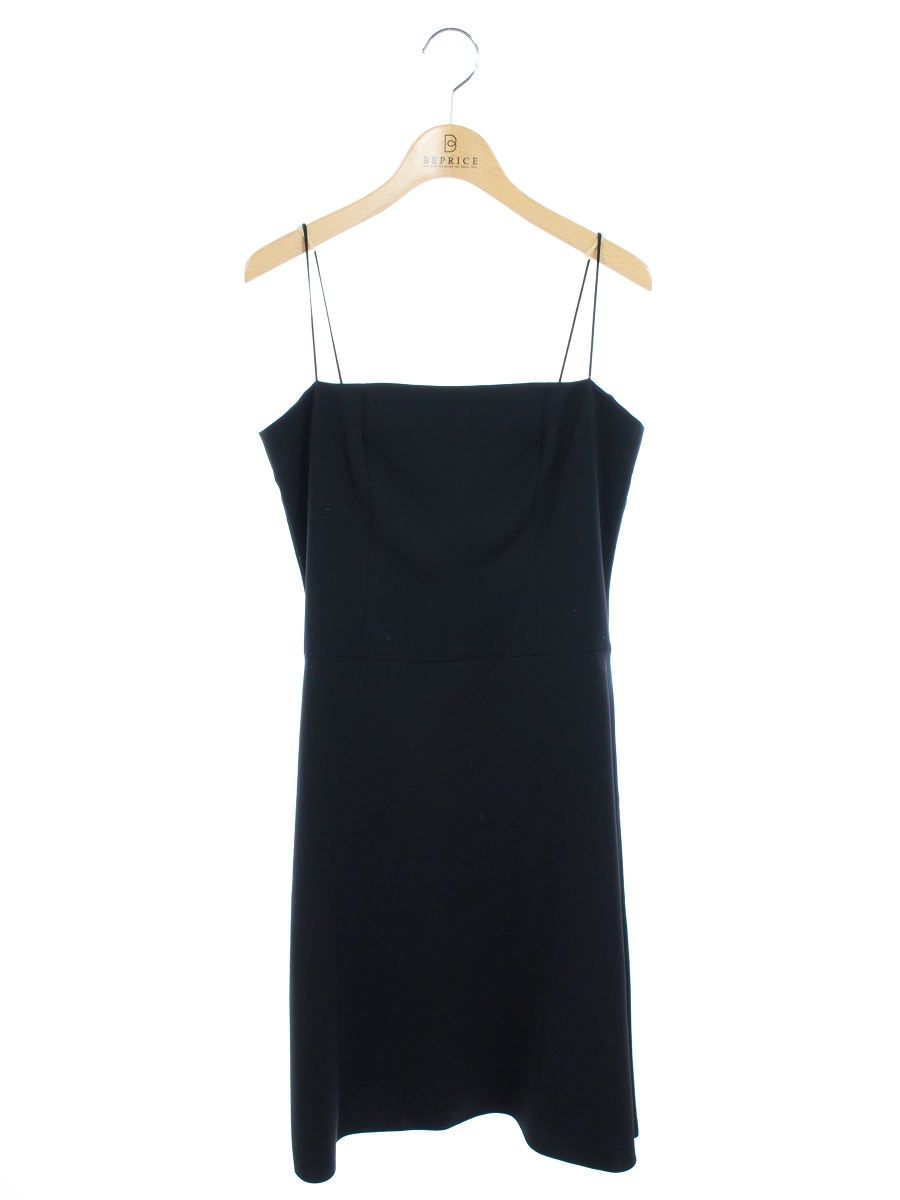 フォクシーブラックノースリーブ ワンピース L FOXEY NEW YORK フォクシー ワンピース ブラック ノースリーブ