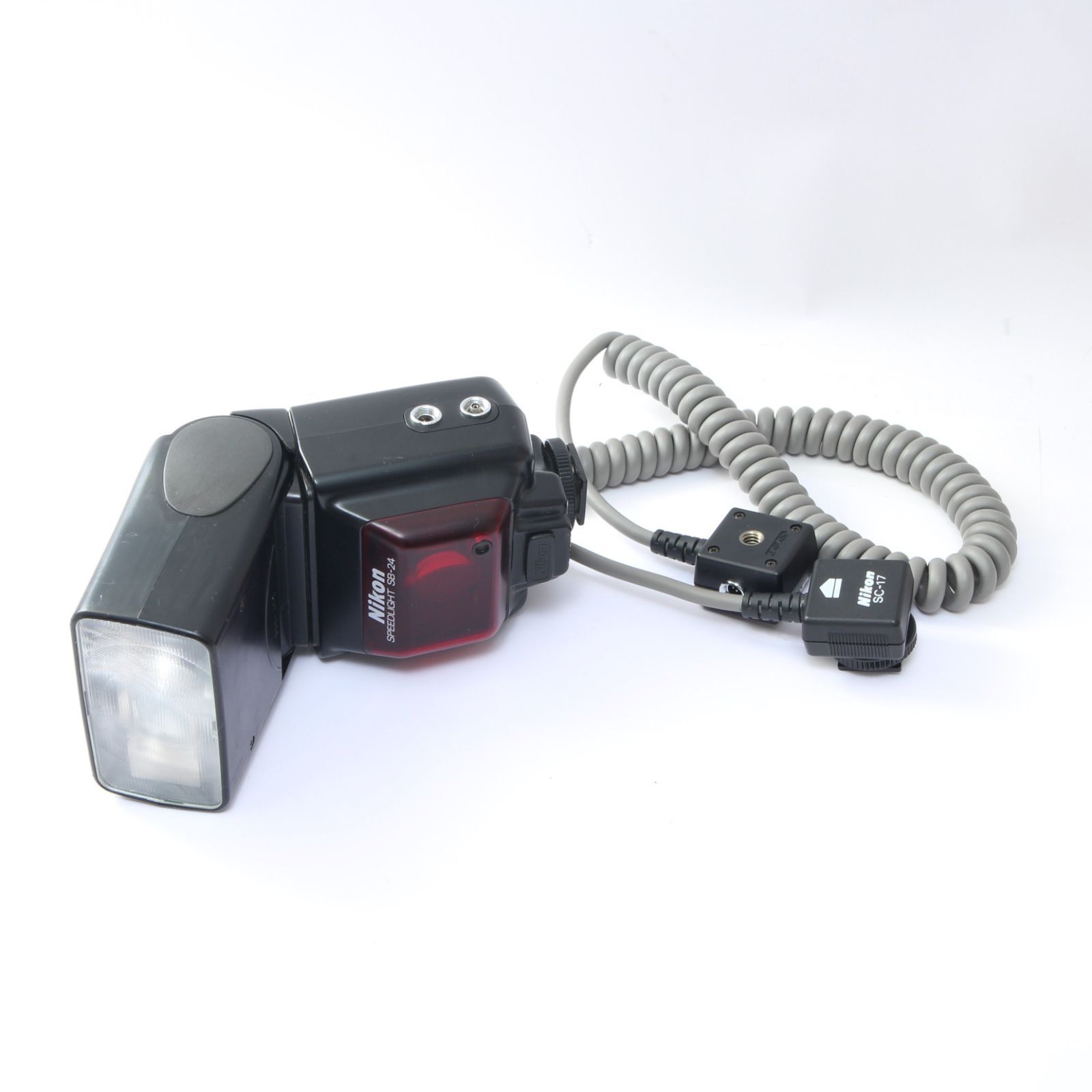 【ニコン】SPEEDLIGHT SB-24 ＆ TTL調光コード SC-17 Nikon ニコン SPEEDLIGHT SB-24 + SC-17 TTL調光コード - メルカリ