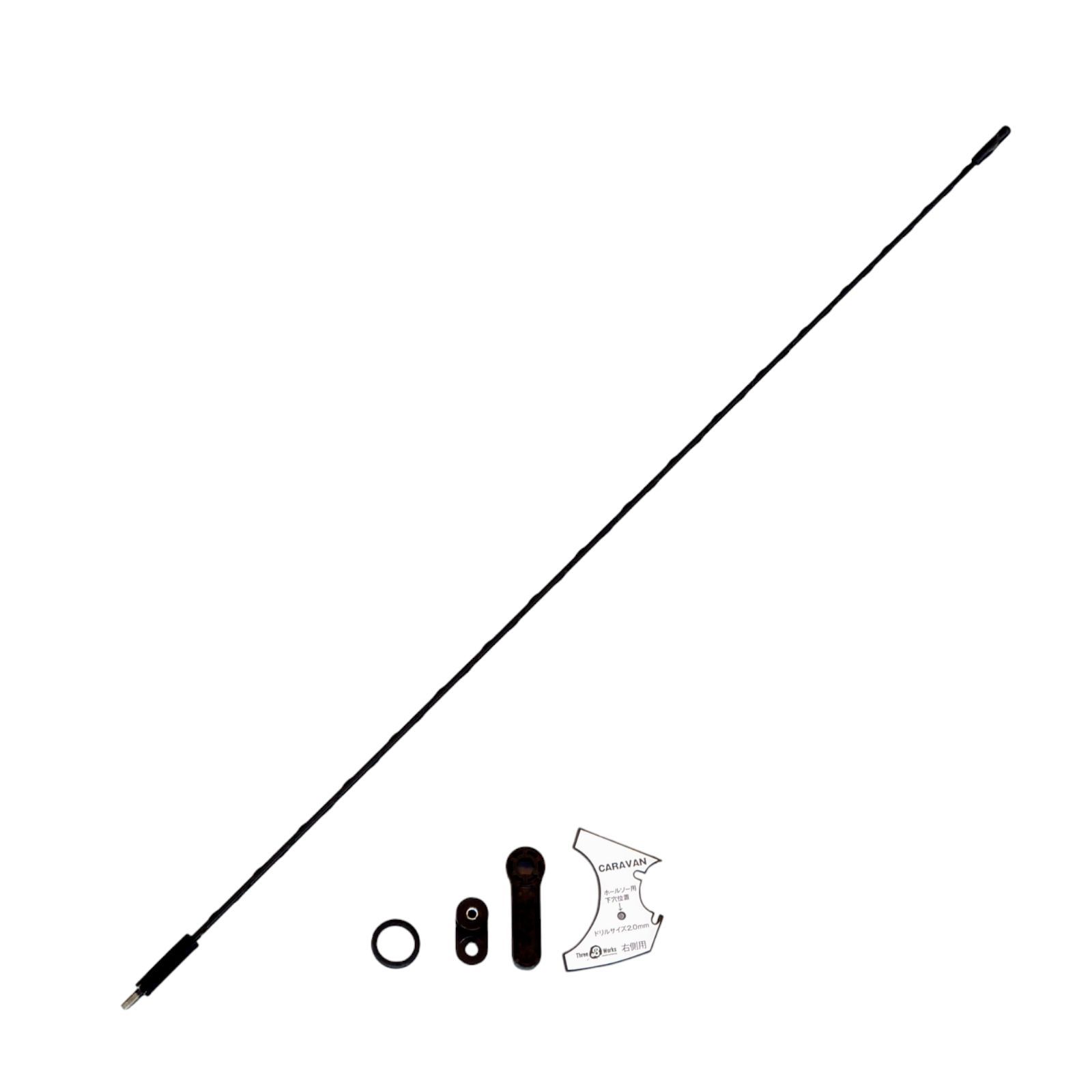 Three Works 車用アクセサリー USアンテナ キャラバン用USアンテナ