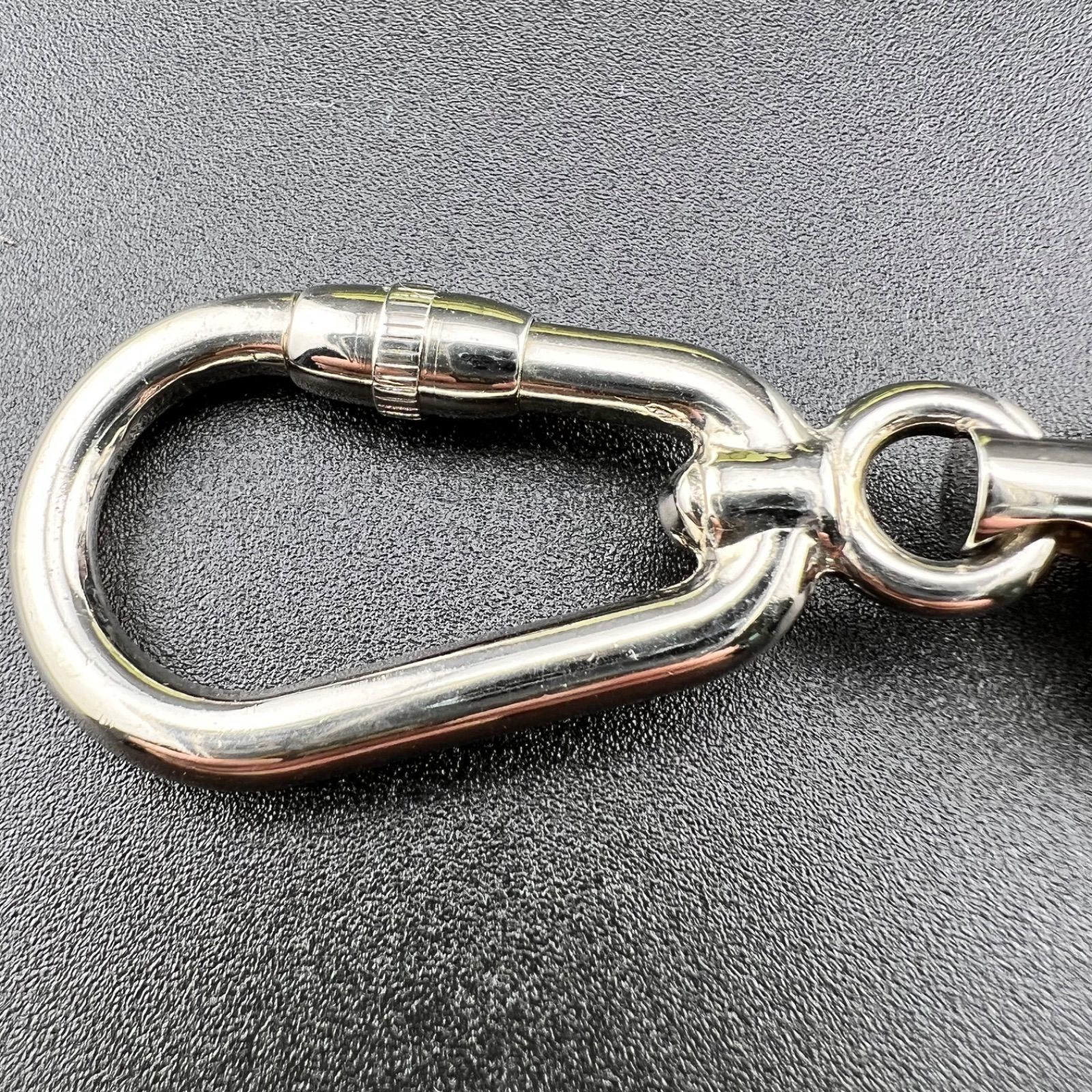 GUCCI グッチ キーホルダー キーリング ダブル カラビナ Wホルダー
