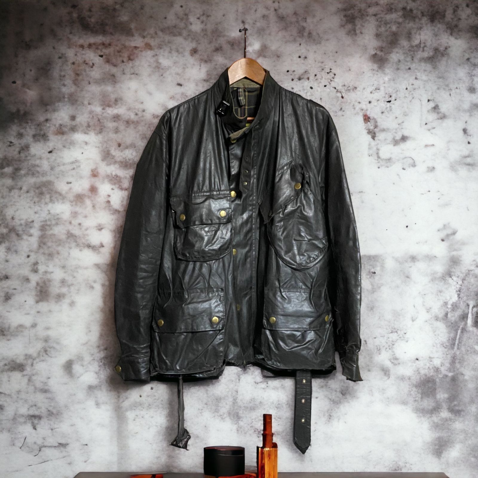 在庫のコメント下さい  Barbour International jacket