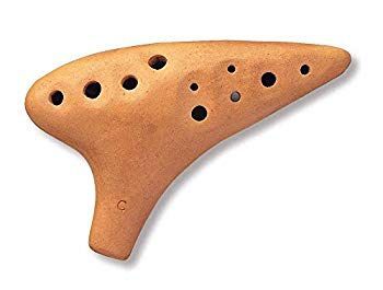 ラングレイ デュエットオカリナ 青緑 陶器 付属品付き️♡A12 ラングレイ デュエットオカリナ 青緑 陶器 付属品付き️♡A12