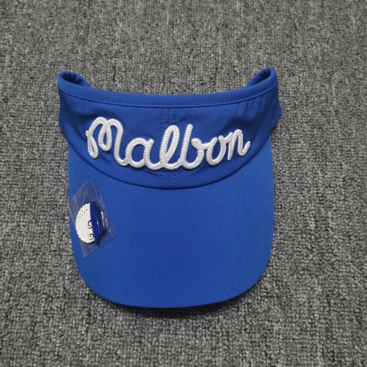 マルボンゴルフ キャップ 帽子 ロゴ ブルー マグネット キャラクター 人気