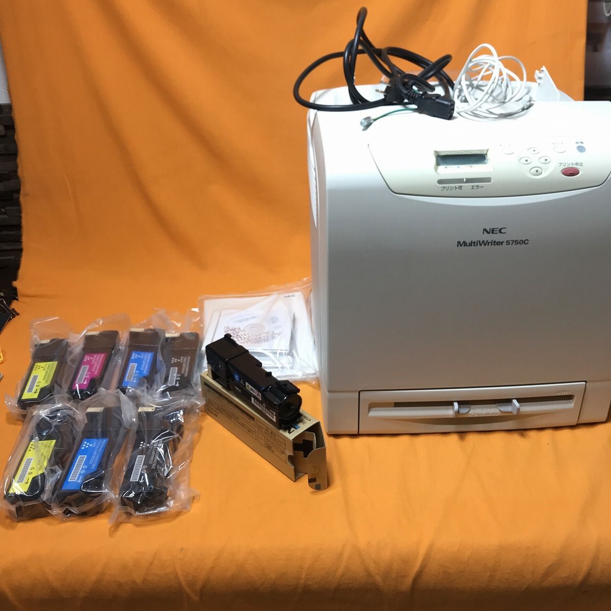 カラーレーザープリンタ NEC PR-L5750C MultiWriter インク付 - メルカリ