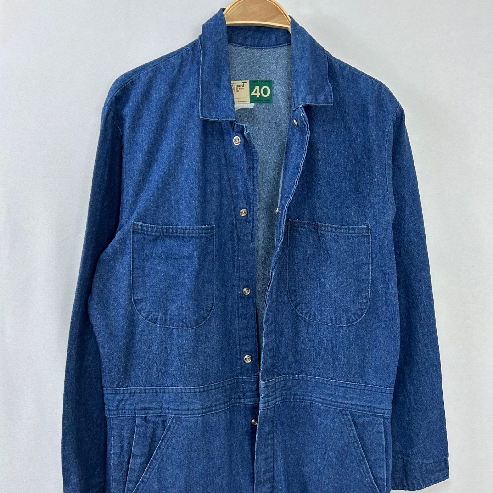 Wear Guard 長袖 デニム オールインワン つなぎ ツナギ