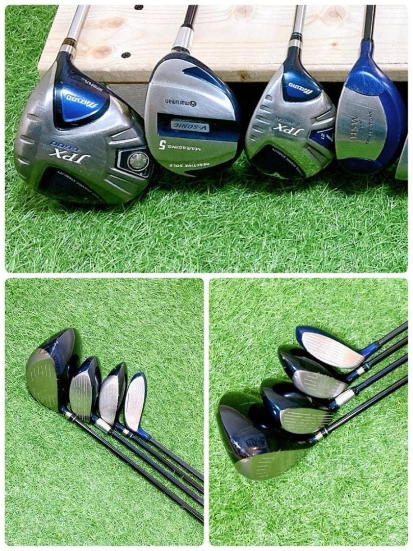 13.ミズノ　JPX 初心者オススメゴルフクラブ　メンズセット　ニューバランス 13.ミズノ JPX 初心者オススメゴルフクラブ メンズセット