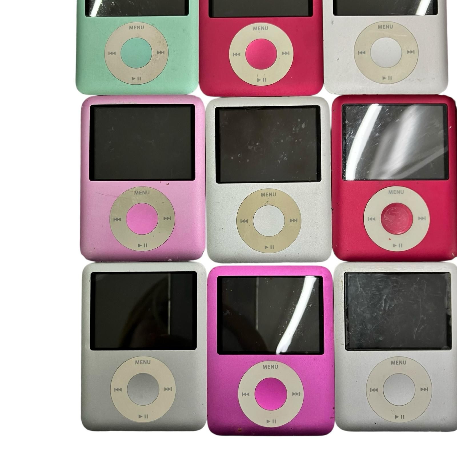 186001 現状品 Apple アップル iPod nano第3世代 A1236 15点まとめ売り 