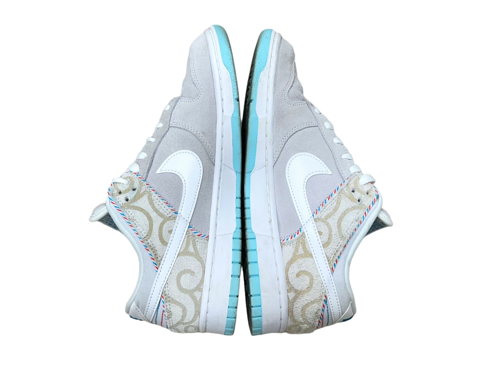 NIKE (ナイキ) Dunk Low Barber Shop Grey ダンクロー バーバー