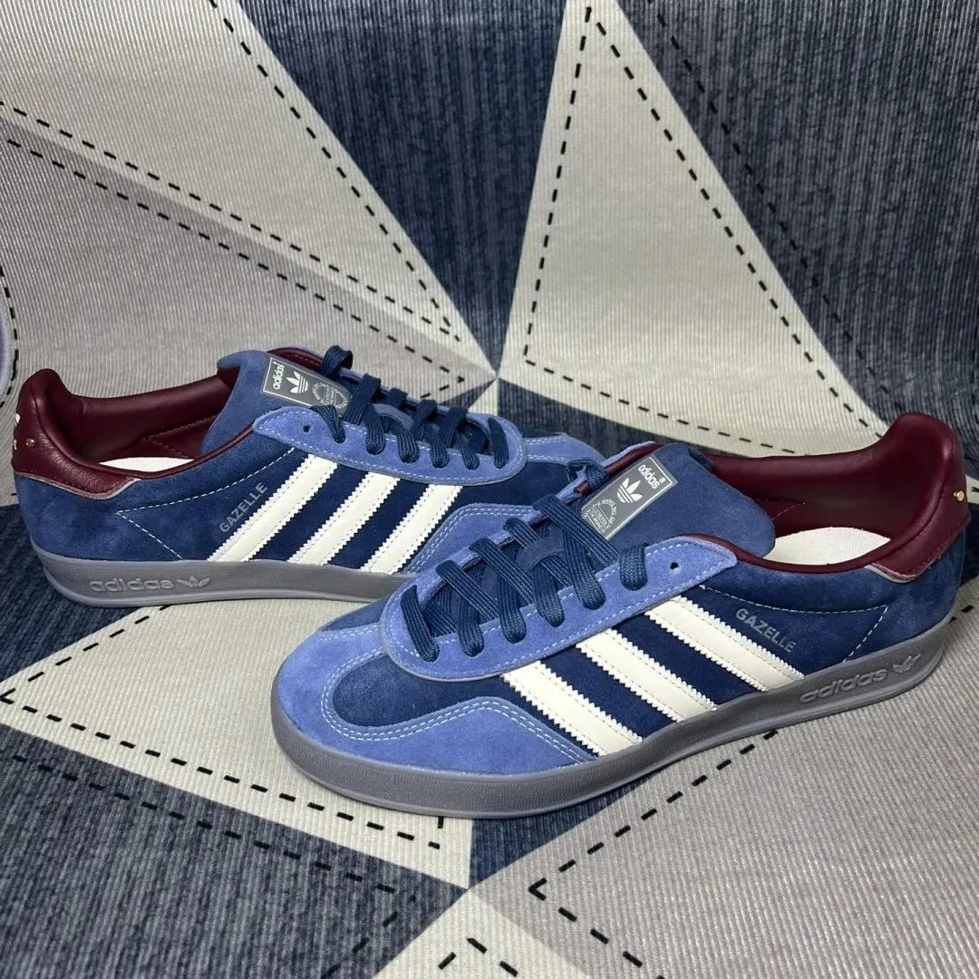 新品アディダス男女運動靴Adidas Original Gazelle Indoor Trainers