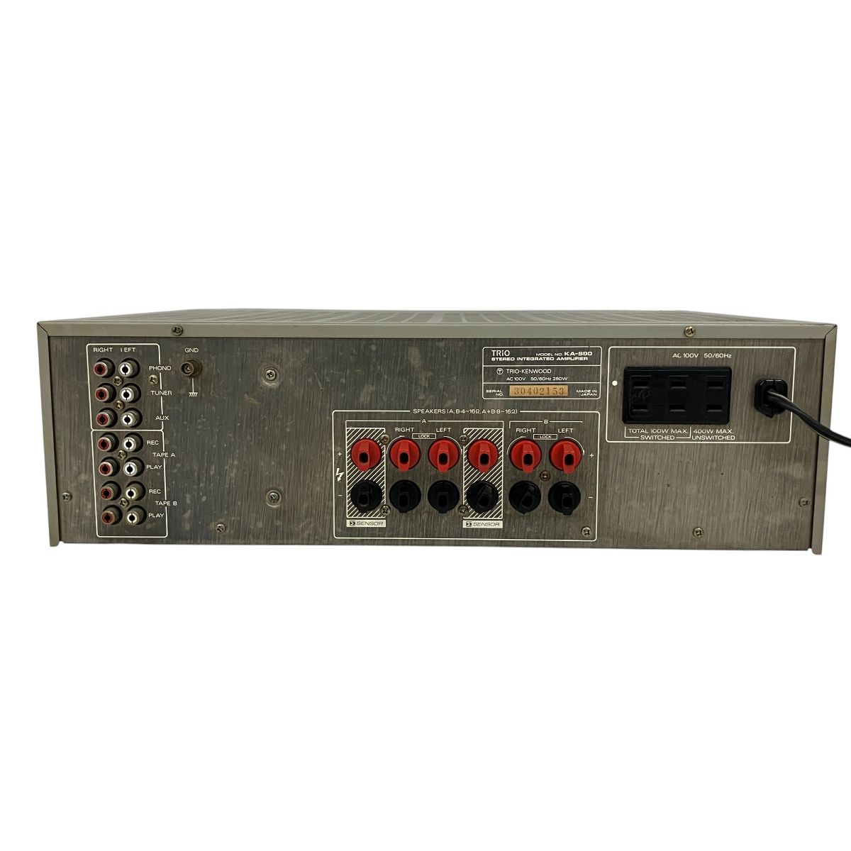 TRIO KA-990 DLDインテグレーテッドアンプ プリメインアンプ