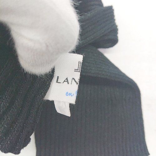 ◇ Θ LANVIN en Bleu ランバン オン ブルー シアーリブ 長袖