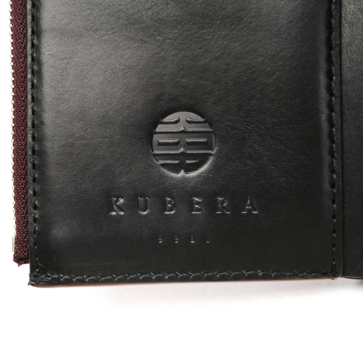 KUBERA 9981 三つ折り財布 型押しコードバン KUBERA 9981 最大51%☆1/27限定 正規品1年保証 クベラ 9981 財布 三