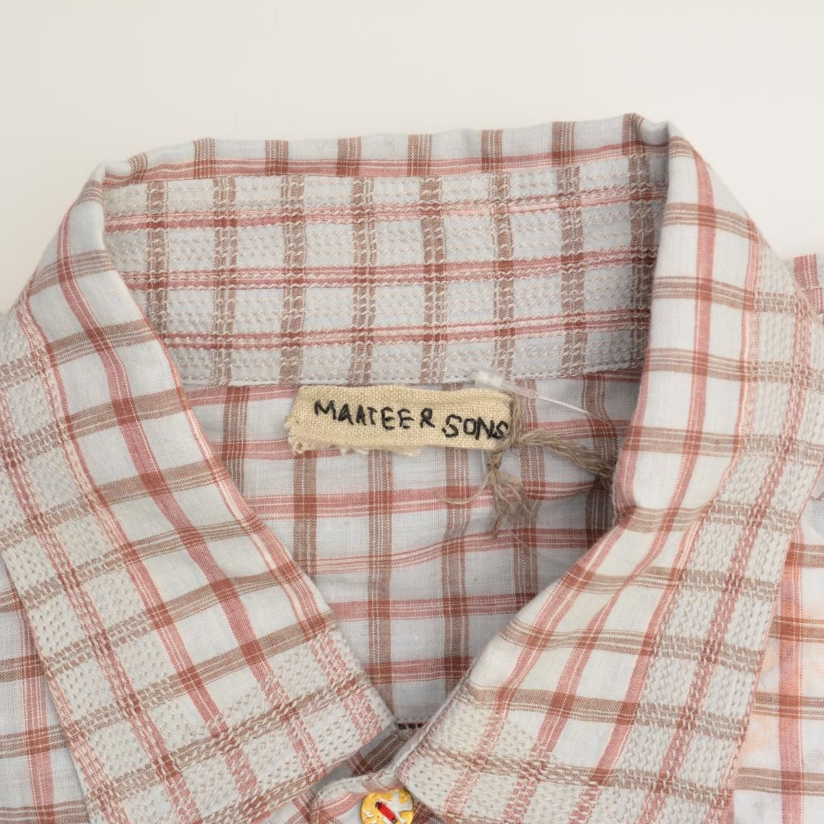 MAATEE&SONS】25SS MT5103-0604 GUPTA KHADI SHIRT グプタ