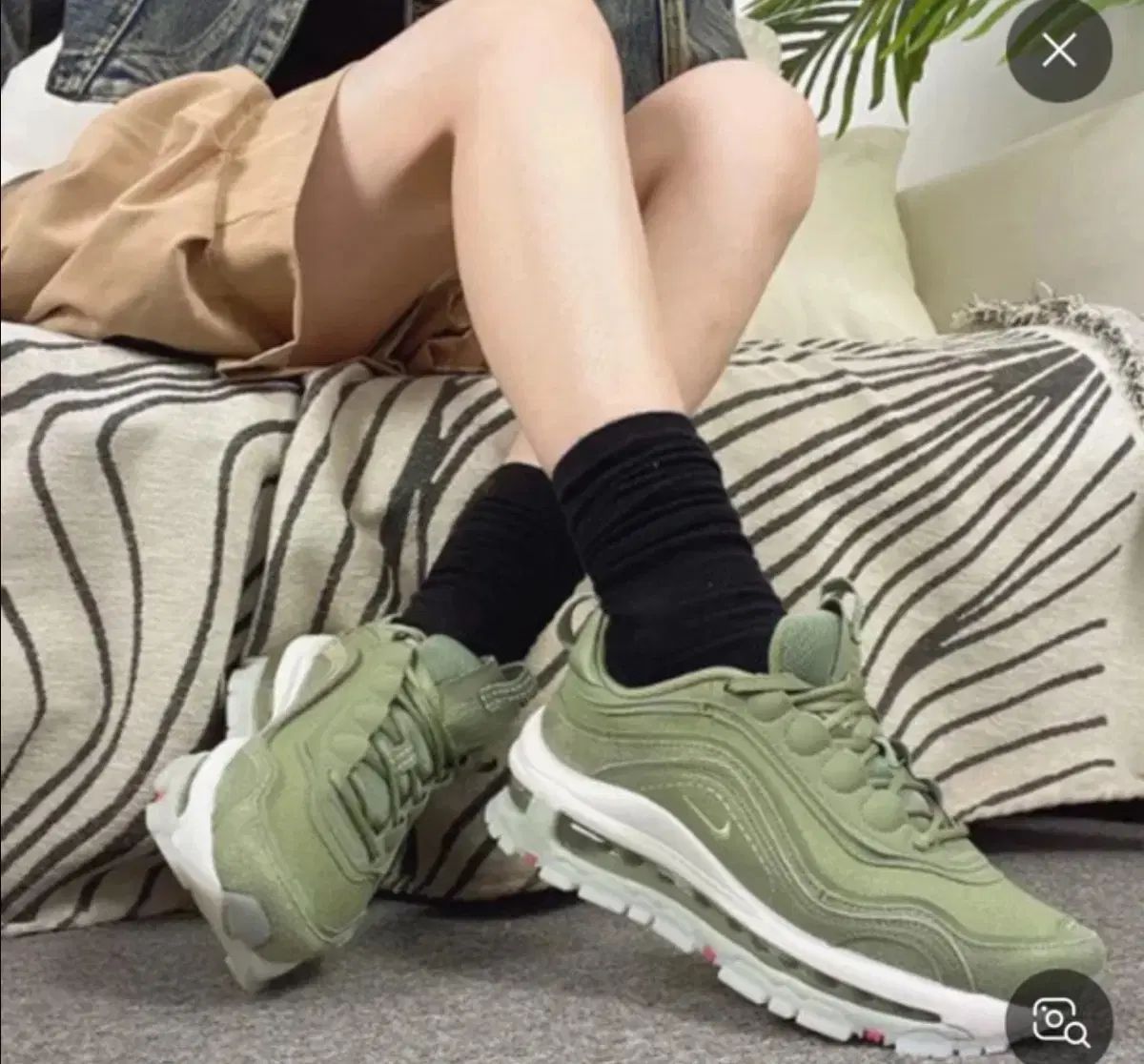 NIKE(ナイキ) エアマックス 97 フーツラ オリーブ