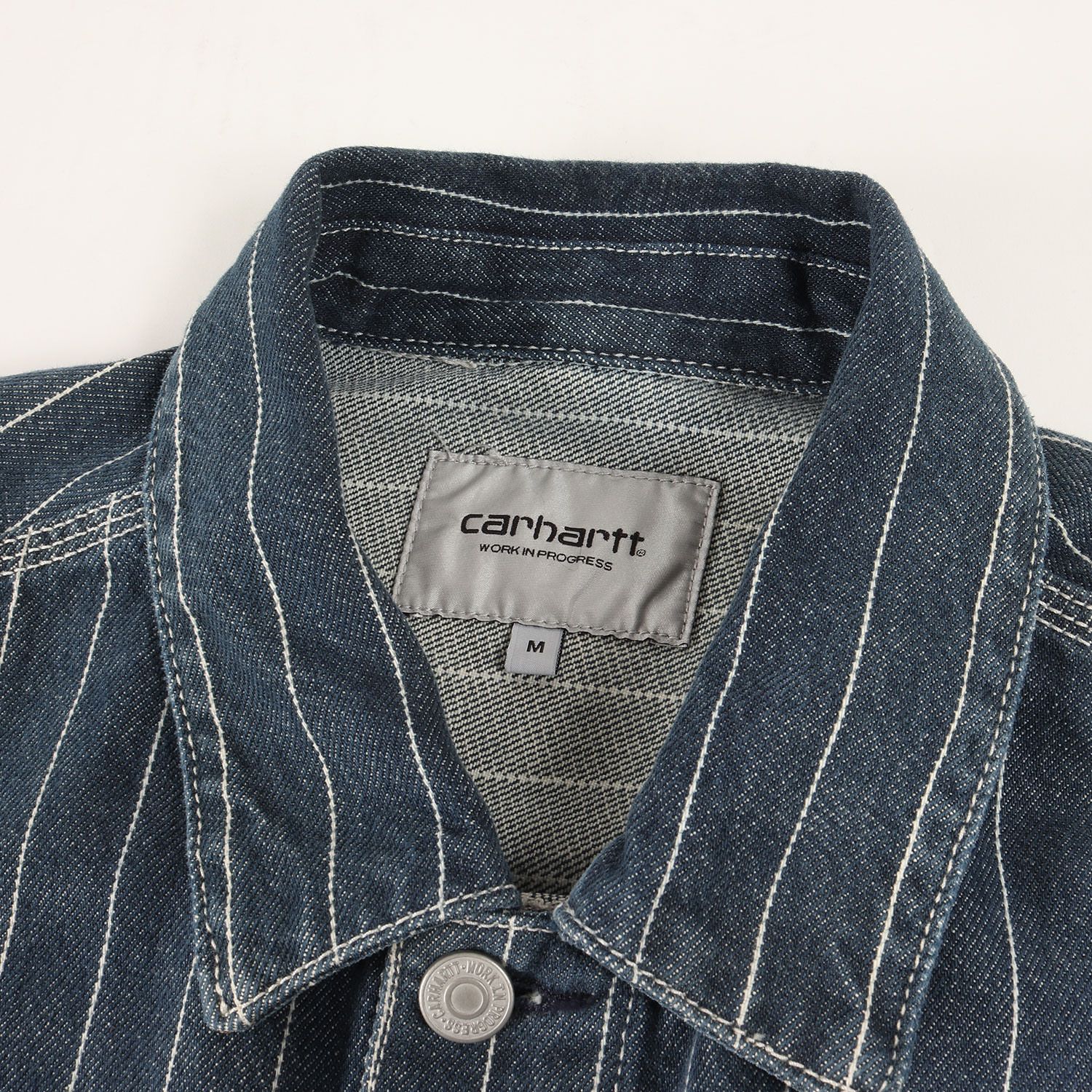 ジャケット・アウター Carhartt WIP ORLEAN JACKET Carhartt-wip*Stamp オルレアンジャケット ストライプ Gジャン