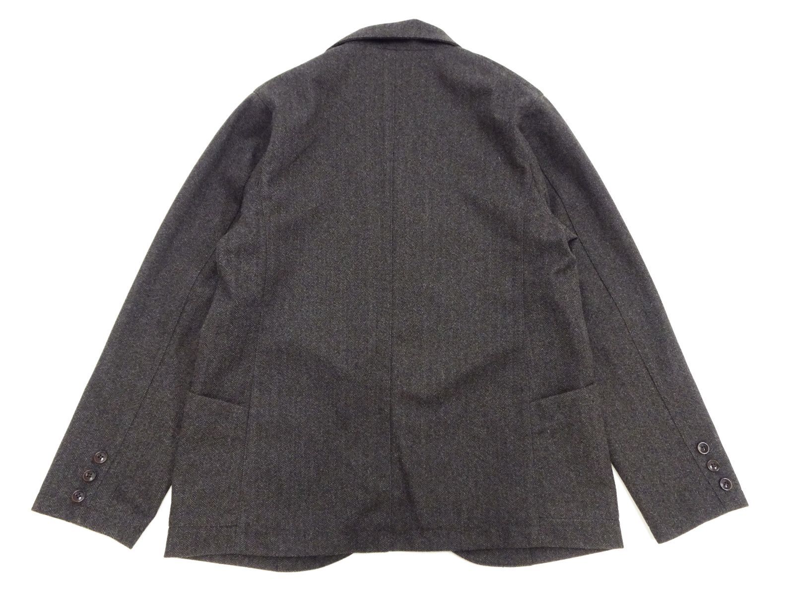 フェローズ ヘリンボーン テーラードジャケット PHERROW'S ウール調