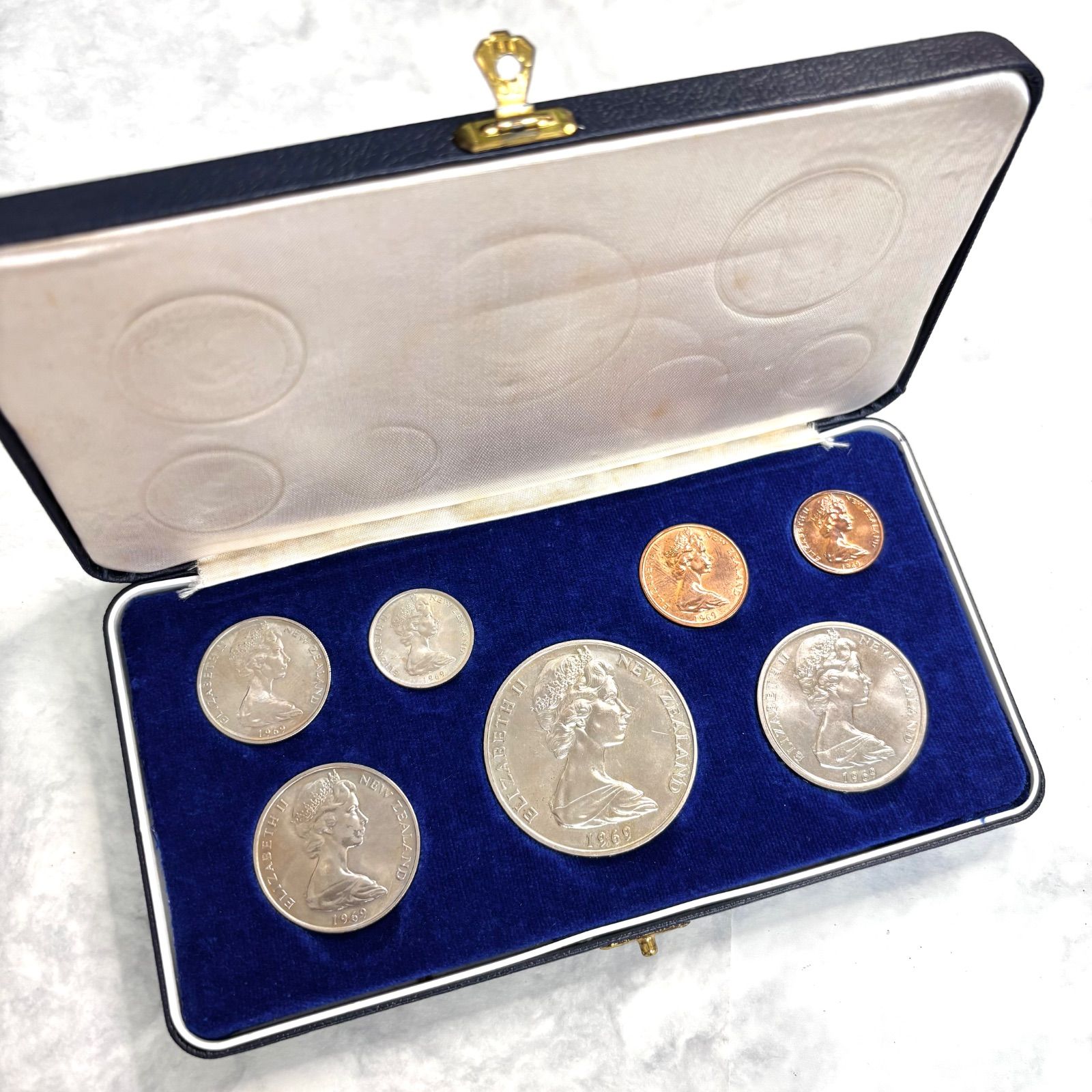 ニュージーランド⭐️1969年公式コインセット】 NEW ZEALAND COOK