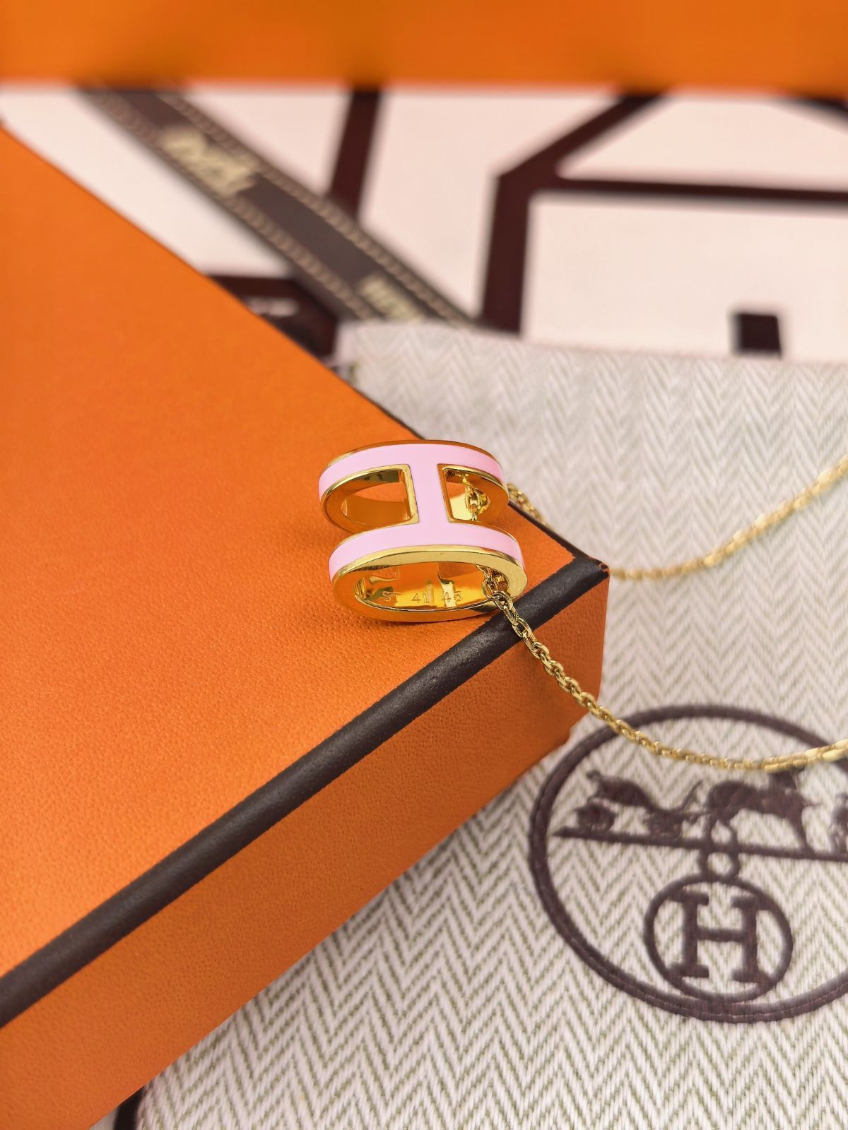 HERMES エルメス ポップ H ネックレス