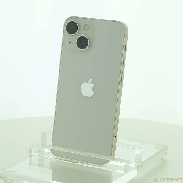 中古品〕 iPhone13 mini 128GB スターライト MLJE3J／A SIMフリー【344