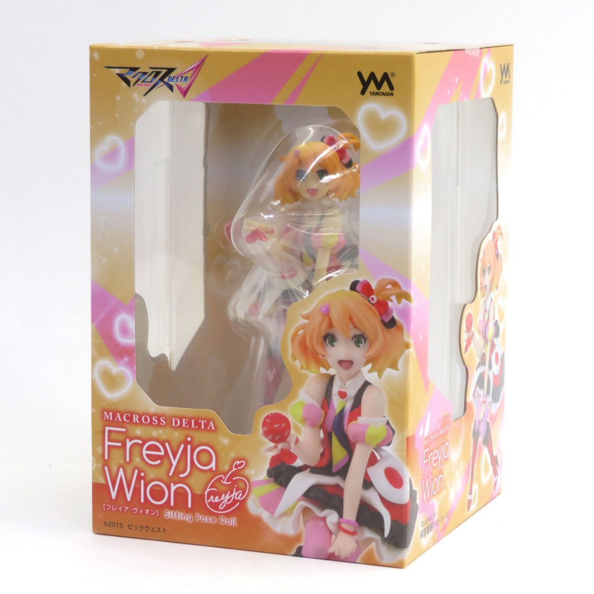 【未開封】やのまん SiP Doll マクロスΔ フレイア・ヴィオン Sitting Pose Doll フィギュア