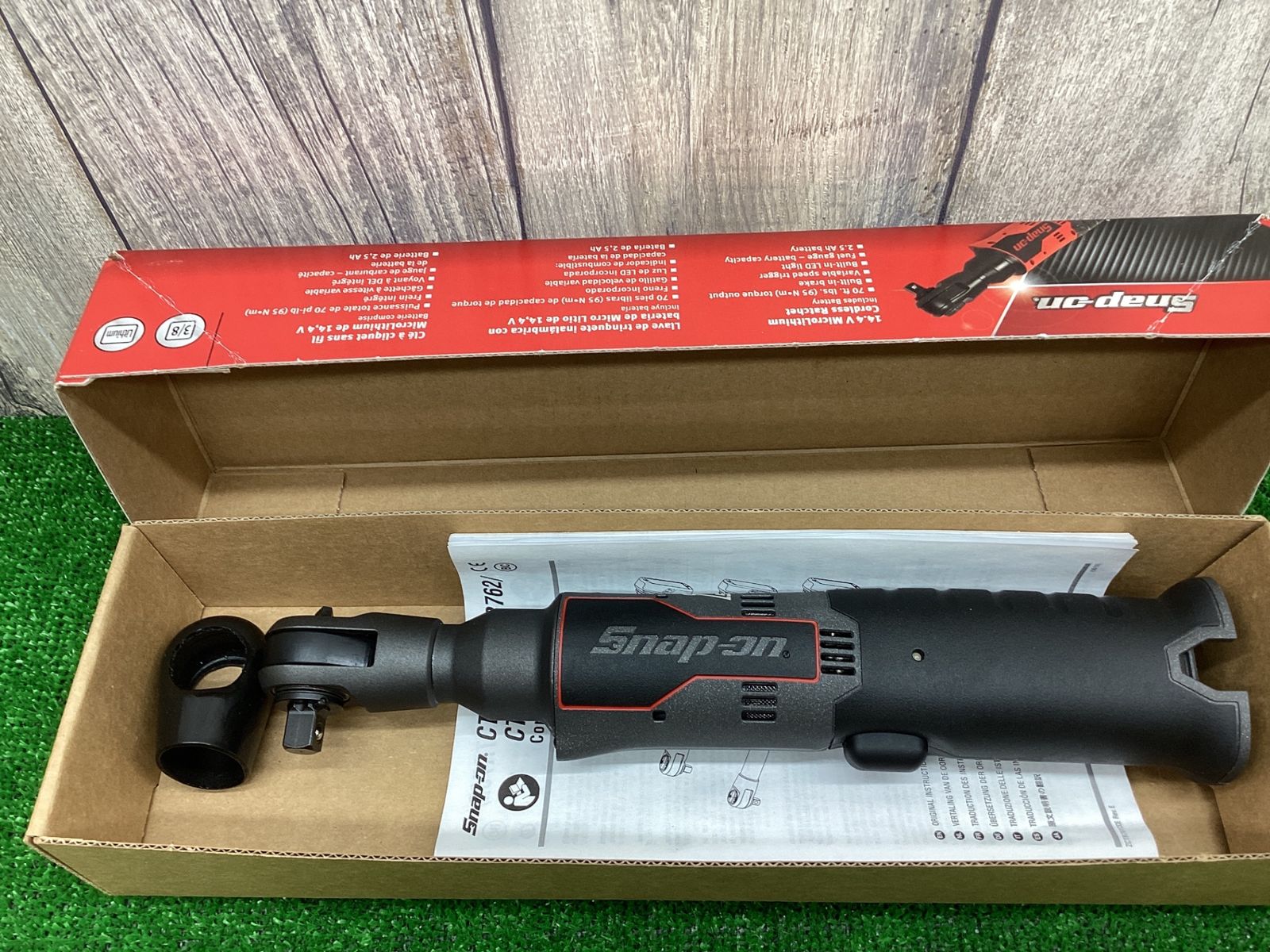 送料無料！【未使用品】◇Snap-on 電動 ラチェット CTR762 100周年  