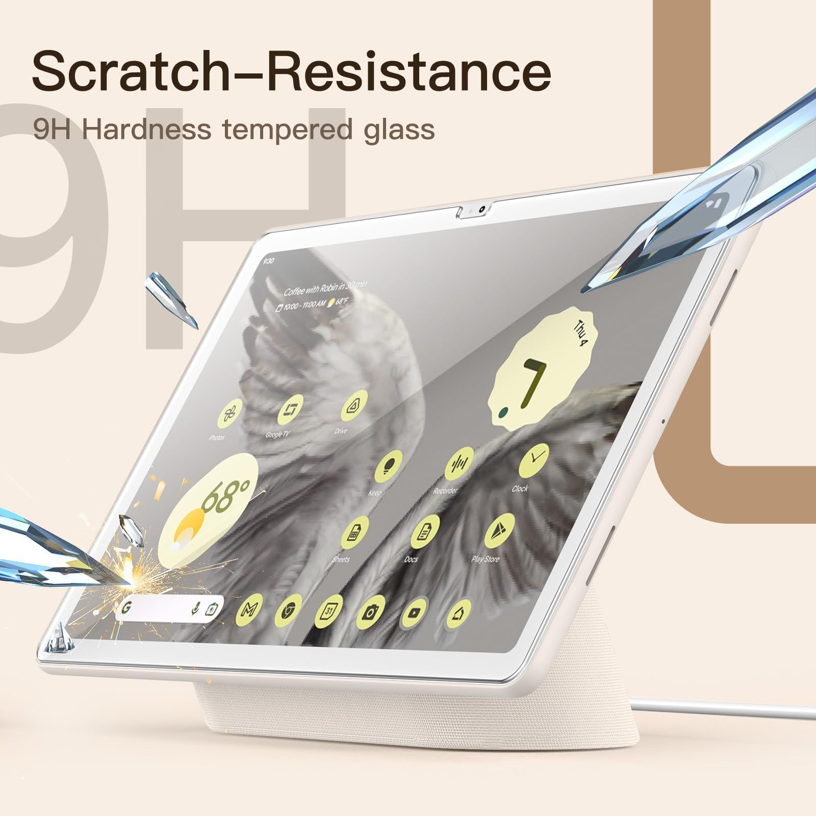 人気商品】フィルム (11インチ、2023モデル) Tablet 強化ガラス 9H