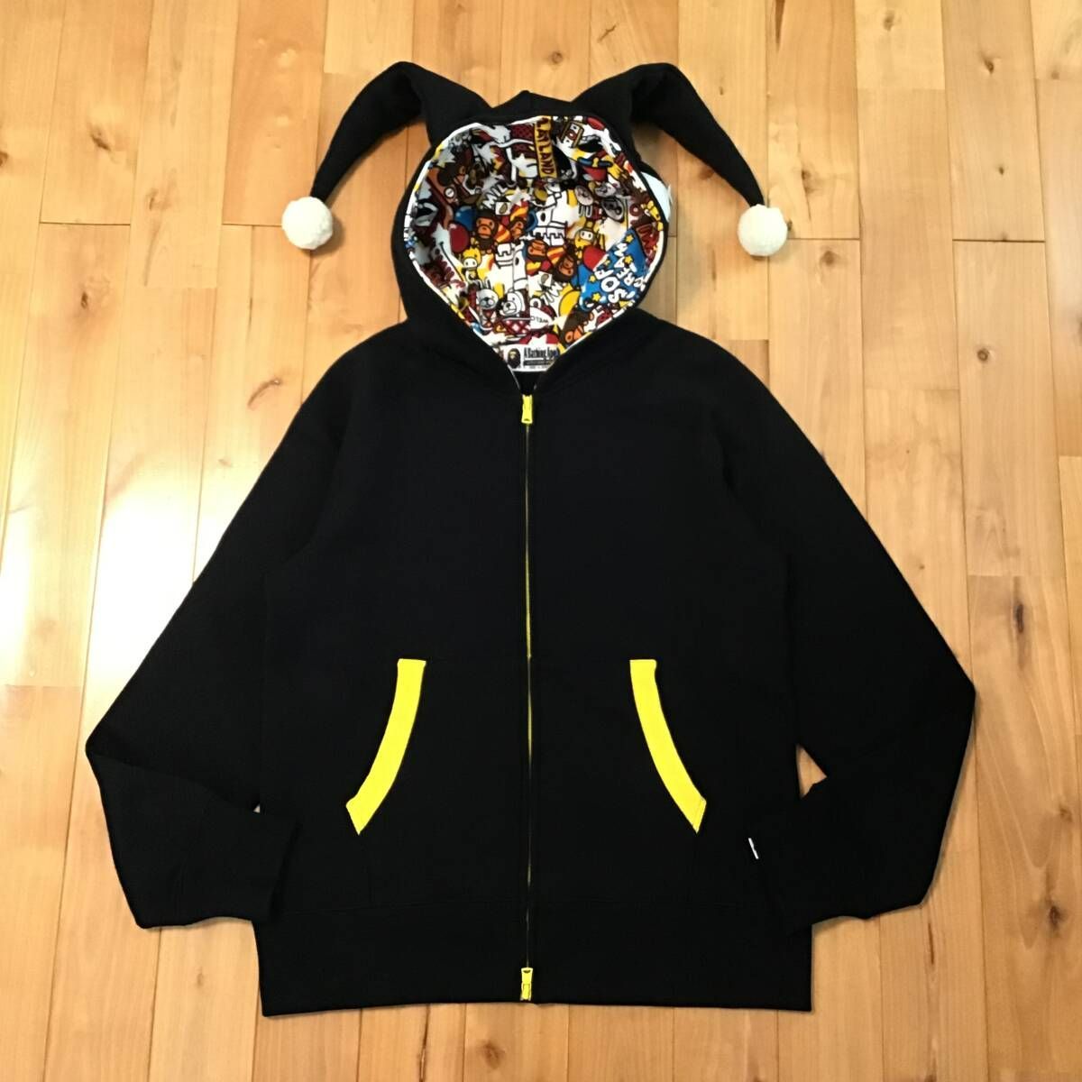 ☆蓄光☆ Milo Land デビル パーカー Mサイズ a bathing ape