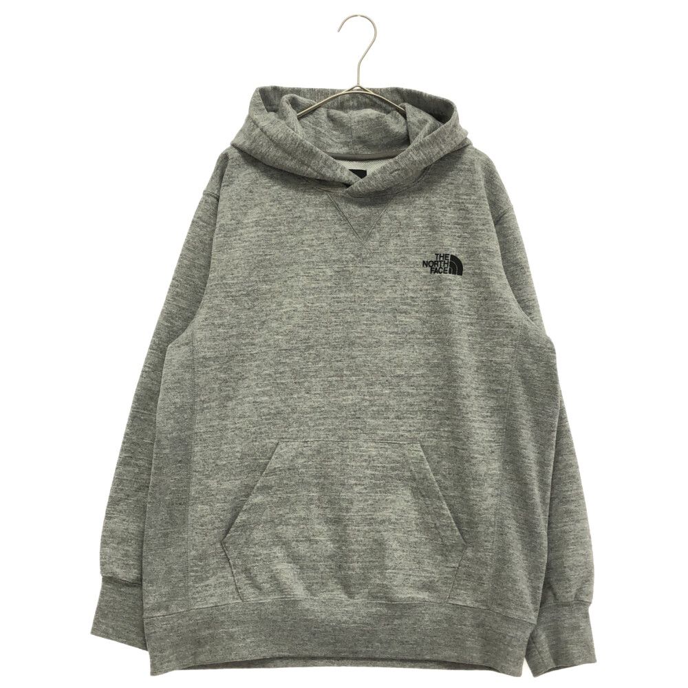 BACK SQUARE LOGO HOODIE プルオーバーパーカー グレー ブラック