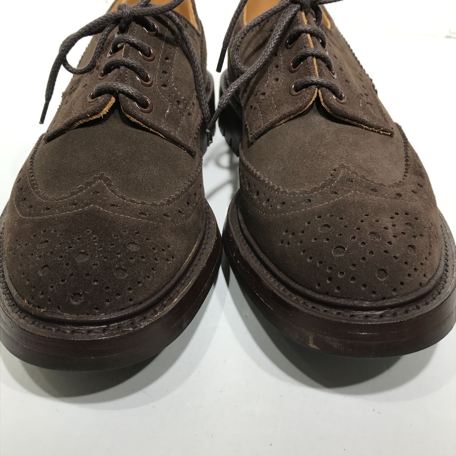 城東80-0710-1】 Tricker's トリッカーズ ウィングチップ カントリーシューズ M5095 ブラウン 26.5cm相当 - メルカリ