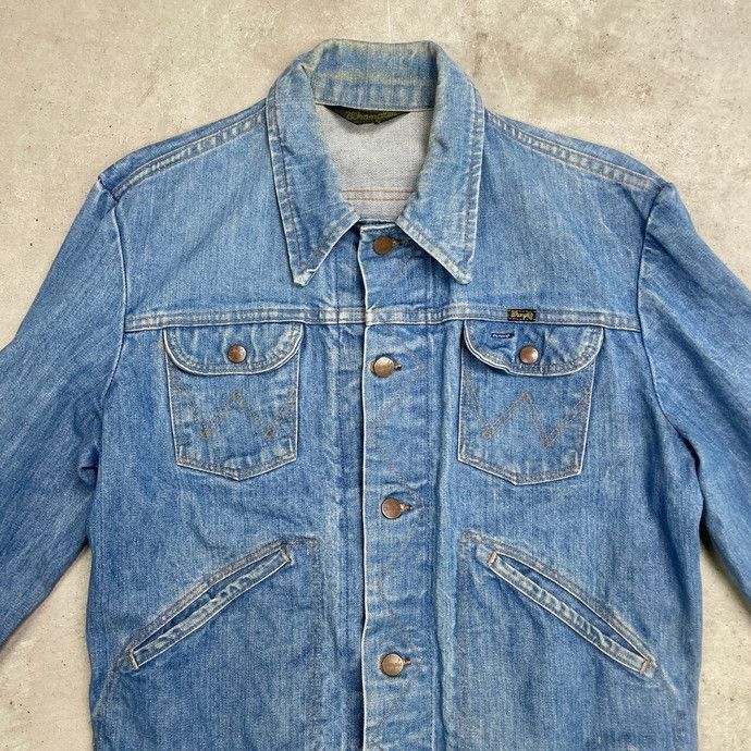 70年代 USA製 Wrangler ラングラー デニムジャケット 三角タグ
