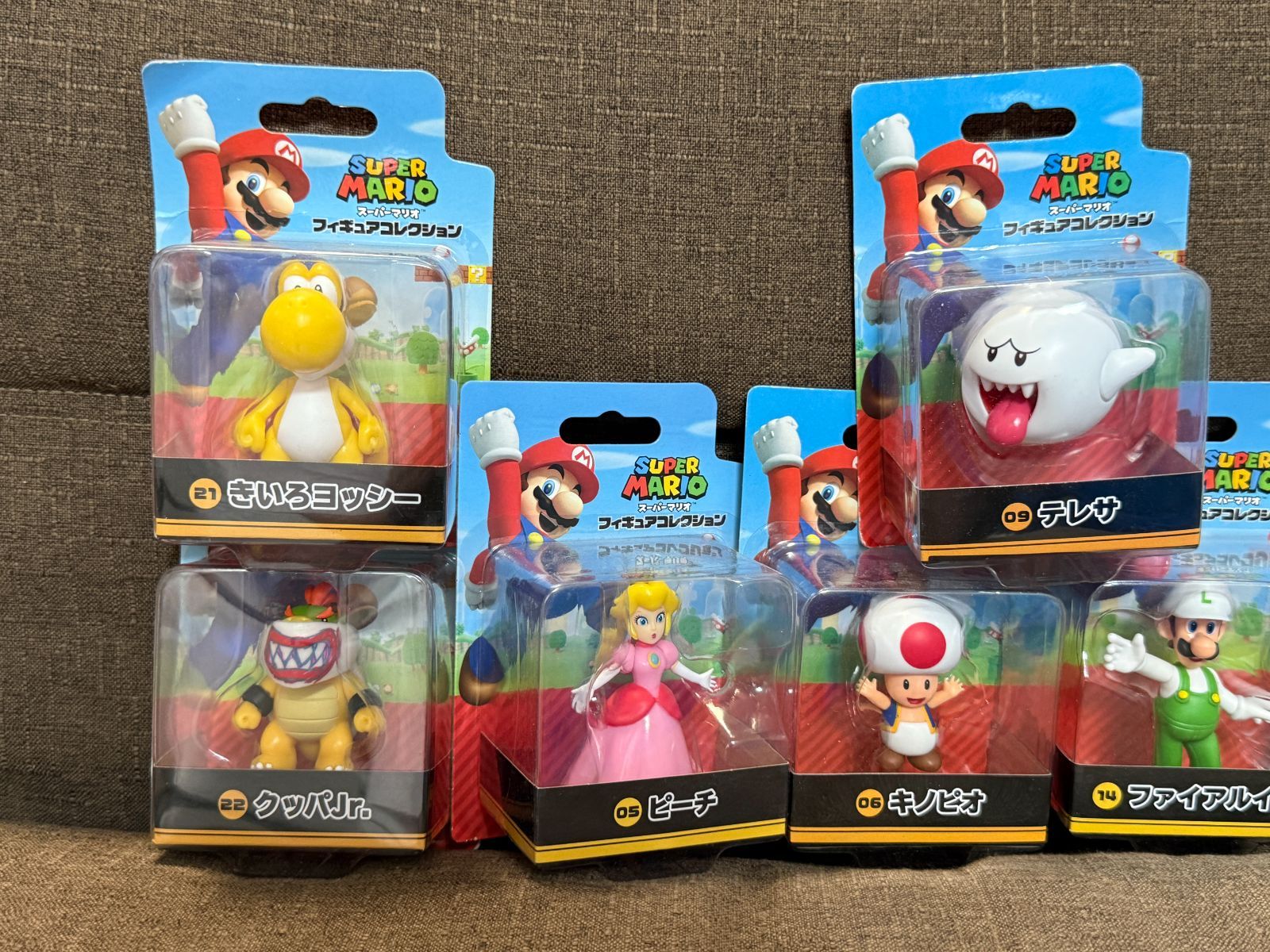 未使用／未開封品】スーパーマリオ フィギュアコレクション 9体まとめ