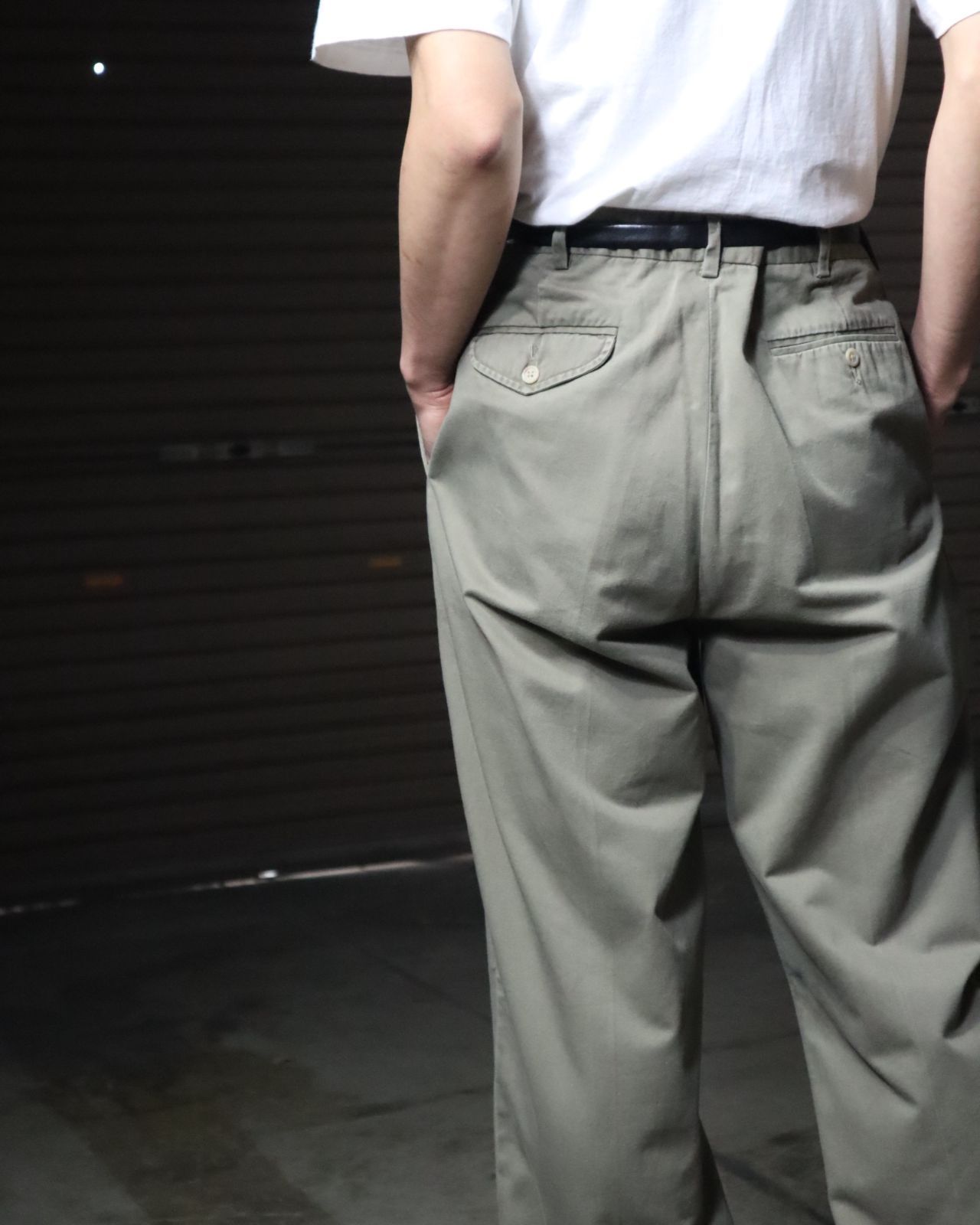 90's Polo Ralph Lauren 2tuck チノパン ポロチノ 90's USA製 Polo Ralph Lauren 2Tuck Chino Pants W29 / ポロ・ラルフ
