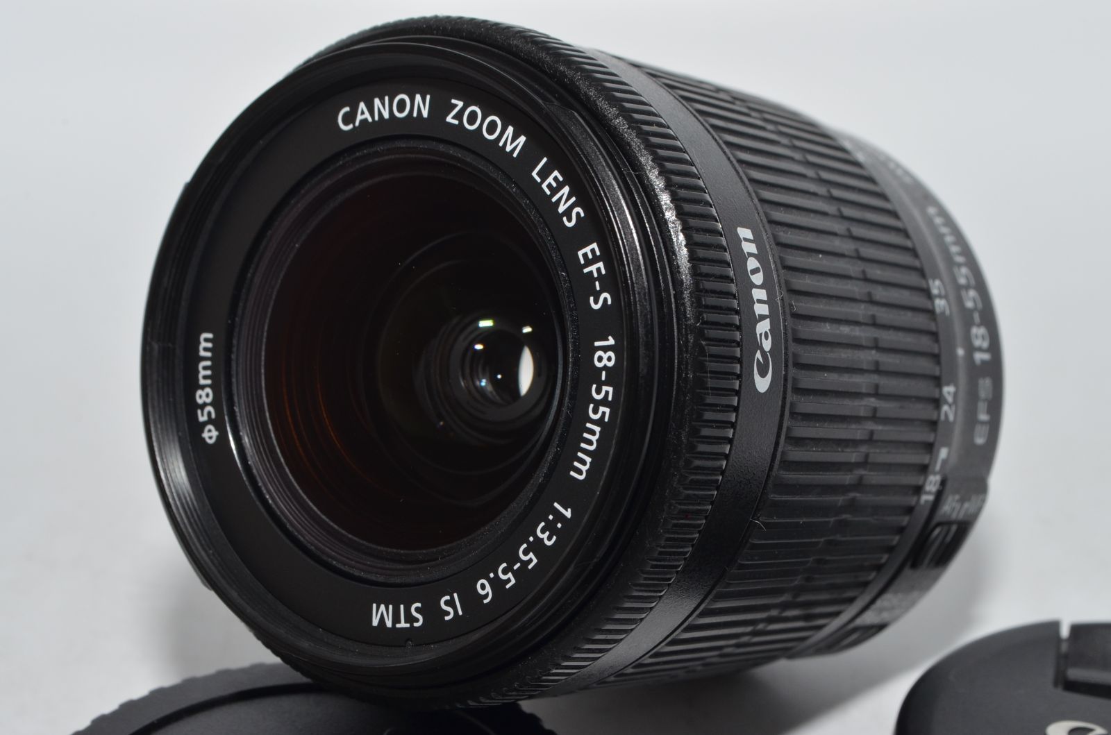 250769☆極上☆Canon 標準ズームレンズ EF-S18-55mm F3.5-5.6 IS STM