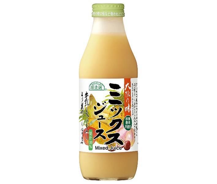 マルカイ 順造選 ミックスジュース 500ml瓶×12本入× 2ケース ｜ ミックスジュース ミックス ジュース フルーツ 果実