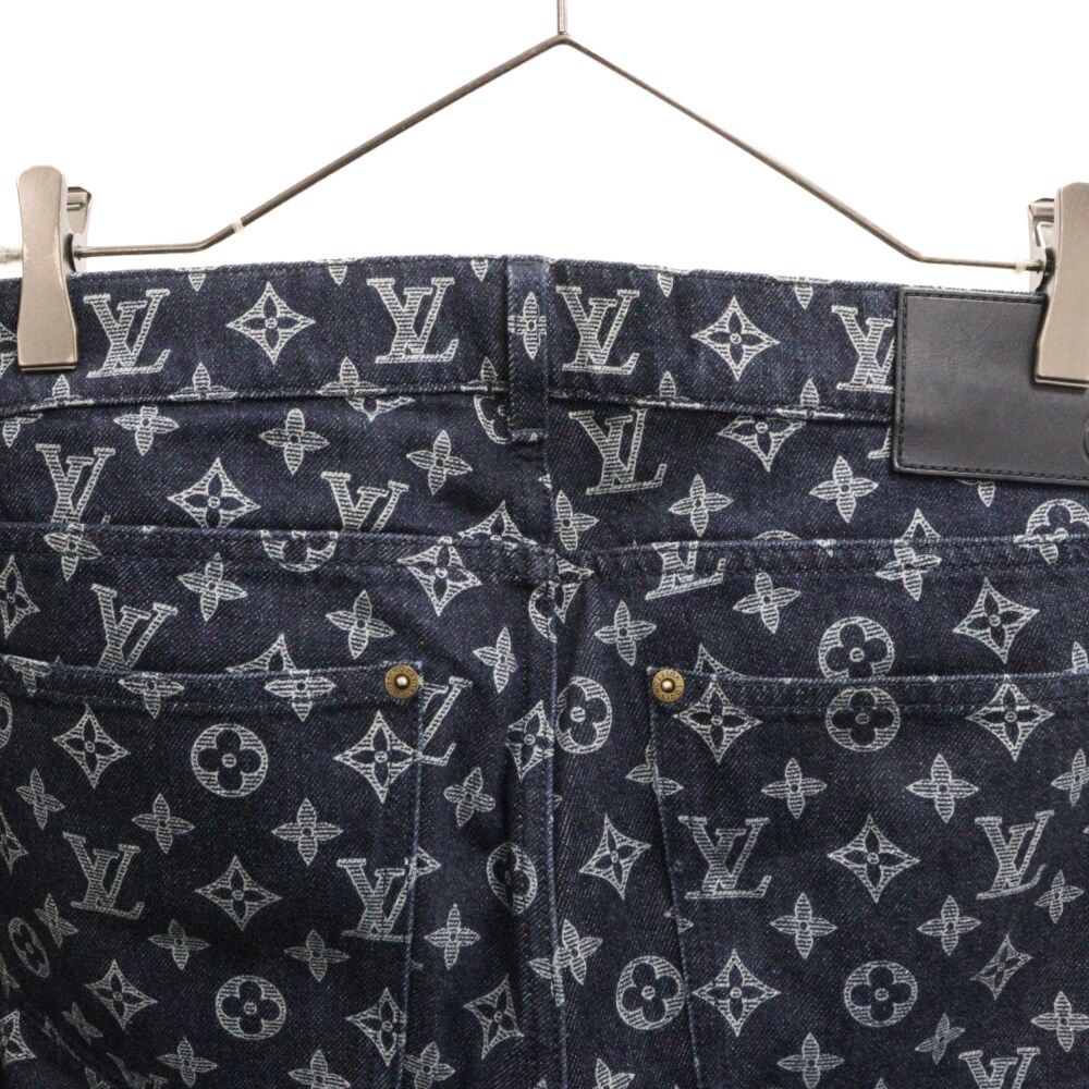 Louis Vuitton モノグラム デニムパンツ LOUIS VUITTON(ルイヴィトン) モノグラムスケーターデニムパンツ
