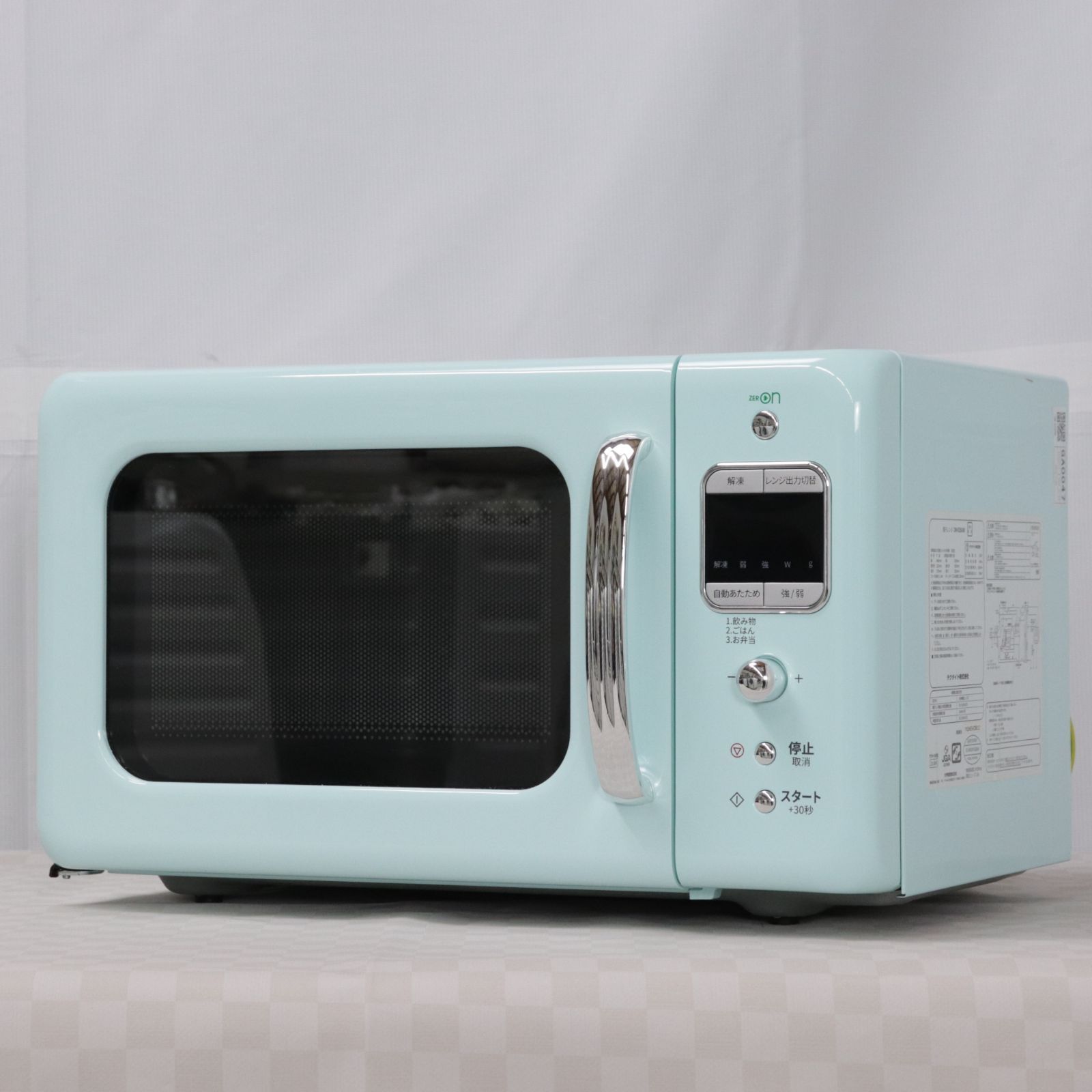 中古/美品 レトロスタイル 単機能電子レンジ 18L DAEWOO 西日本専用（60Hz） ターンテーブル DM-E26AM - メルカリ