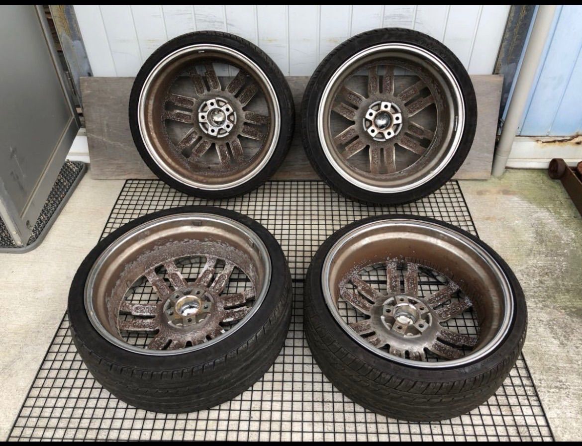 giovanna 8.5J+35 20インチ タイヤホイール 4本セット - メルカリ